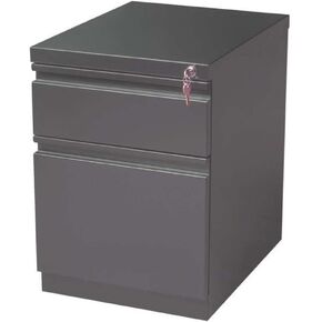 Hirsh Industries 20" Deep 2 Drawer Mobile File Cabinet File in Putty