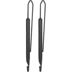 2PCS Dreadlock Crochet Hook, Dual End Dreadlock Interlocking Tool, Sisterlocks Retightening Tool, Lightweight Hair Knitting Braiding Tools for Hairstyles DIY Bracelets Handcraft