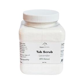 Tub Scrub, 100% Natural Cleaning Powder, 16 oz (Lemon)