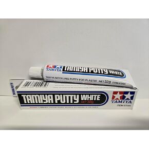 متوافق مع Tamiya White Putty 87095 32G لنمذجة النحت المعدنية من خشب البلاستي