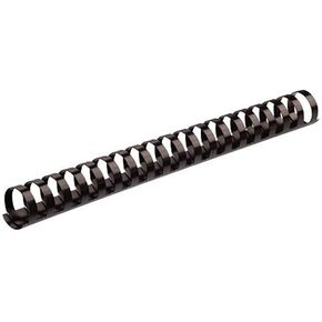 Fellowes Plastic Comb Binding Spines, 2 Inch Diameter, Black, 500 Sheets, 40 Pack (52369)