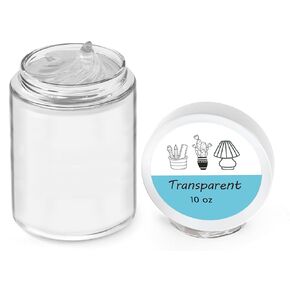 7 oz Clear Exhibit Gel for Museum Exhibits, Removable Reusable Museum Adhesive Wax, Colorless and Odorless Museum Adhesive Putty for Antiques, Glass, Ceramic, Wood, Plastic and Other Smooth Surface