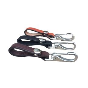 Boxwood and Mum Handmade Leather Keychain Lanyard, Customizable Key Holder, Detatchable Key Ring, Stylish Leather Key Organizer for Men, Ideal for Dad Gifts for Fathers Day, Amish Made in USA
