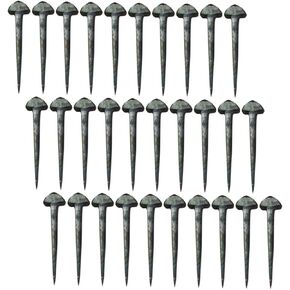 Supvox 50pcs أظافر حدوة حدوة متين للفروسية تستخدم شد الشد الحافر أظافر أساسية أدوات تثبيت حدوة الحصان للصيانة