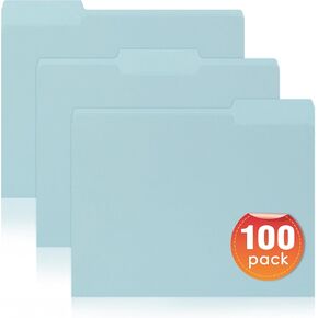 File Folders 8.5x11, 36 Packs Manila File Folder, 1/3 Cut Tab for Easy Labeling and Organization Letter Size, for Home, Office, School Filing