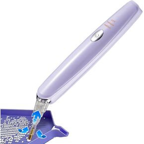 Electric Diamond Painting Pen, Wireless Diamond Painting Pen with Vacuum Pump, No Wax Diamond Art Pen, Diamond Art Accessories and Tools