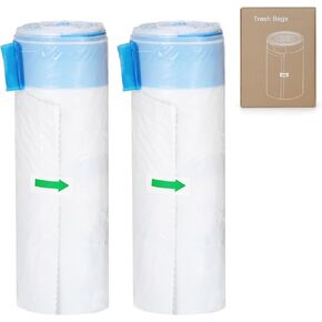 Replaced Waste Bags-2 Rolls, Cat Litter Waste Receptacles Bags for Paw101 Self-Cleaning Cat Litter Box