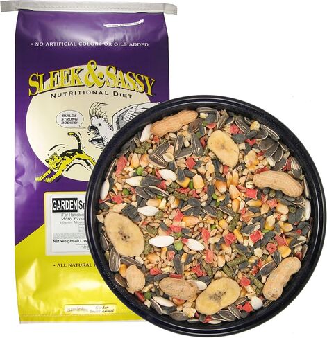 SLEEK & SASSY Garden Small Animal Food for Hamsters, Gerbils, Mice & Rats (2 lbs.) in Saudi Arabia