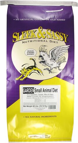 SLEEK & SASSY Garden Small Animal Food for Hamsters, Gerbils, Mice & Rats (2 lbs.) in Saudi Arabia