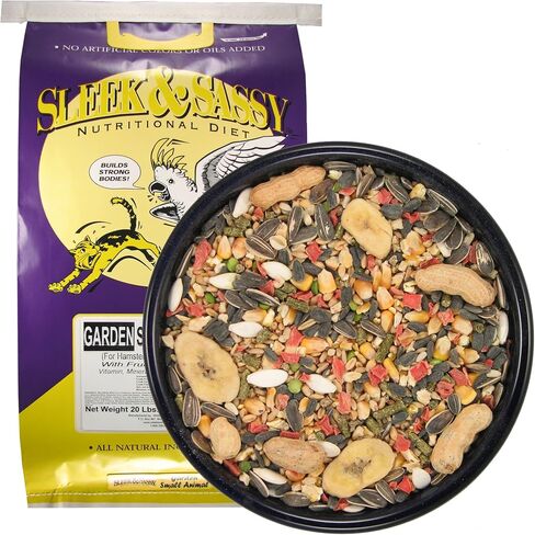 SLEEK & SASSY Garden Small Animal Food for Hamsters, Gerbils, Mice & Rats (2 lbs.) in Saudi Arabia