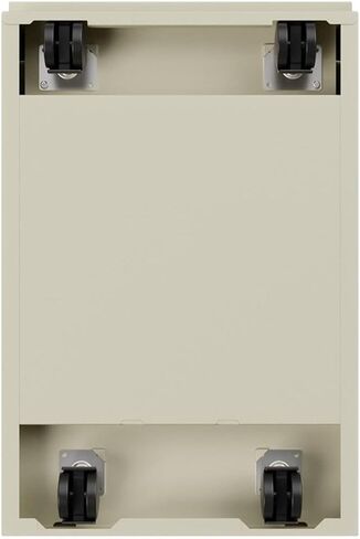 Hirsh Industries 20" Deep 2 Drawer Mobile File Cabinet File in Putty in Saudi Arabia