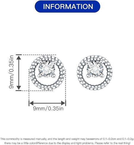 Cycuff 925 أقراط من الفضة الاسترليني ترصيع ملون مكعب زركونيا مجوهرات أقراط للنساء في سن المراهقة الفتيات مجموعة هدايا القرط لها (Dreamcatcher K أقراط الذهب) in Kuwait