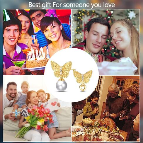 Cycuff 925 Sterling Silver Earrings Studs Colorful Cubic Zirconia Jewelry Stud Earrings for Women Teen Girls Set Earring Gifts for Her (Dreamcatcher K Gold Stud Earrings) in Kuwait