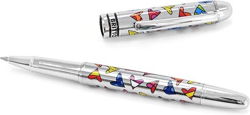 Britto Premium Rollerball Pen - نقطة رائعة إضافية مع حبر أسود سائل سائل سائل 0.5 مم ، وكتابة دقة سلسة وقلم تجفيف سريع للمجلة (المناظر الطبيعية اليابانية ، الملونة) in Kuwait