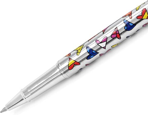 Britto Premium Rollerball Pen - نقطة رائعة إضافية مع حبر أسود سائل سائل سائل 0.5 مم ، وكتابة دقة سلسة وقلم تجفيف سريع للمجلة (المناظر الطبيعية اليابانية ، الملونة) in Kuwait