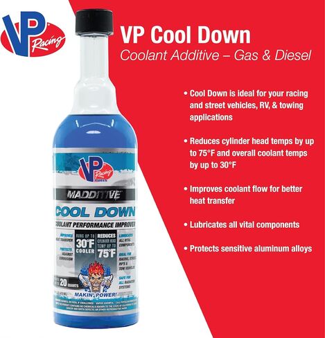 VP Fuel VP Racing Fuels 2086 Coolant System Improver, 144 fl. oz in Saudi Arabia