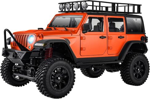 1/12 RC Crawler, MN-128 RC Rock Crawler 4x4 4WD RC Jeep Truck, 2.4GHz Remote Control Off Road Car with LED Lights for Adults, Hobby Grade RTF Toy Vehicle Gifts in Kuwait