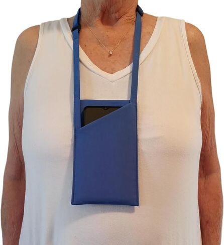 Cell Phone Neck Holder Case (Black) in Saudi Arabia
