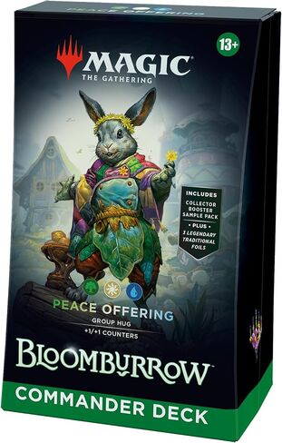 Magic: The Gathering Bloomburrow Commander Deck - Squirreled Away (مجموعة مكونة من 100 بطاقة، حزمة عينة معززة لجامع البطاقات مكونة من بطاقتين + ملحقات) in Saudi Arabia