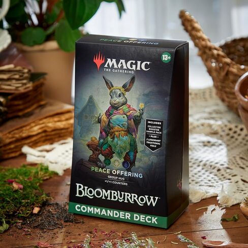 Magic: The Gathering Bloomburrow Commander Deck - Squirreled Away (مجموعة مكونة من 100 بطاقة، حزمة عينة معززة لجامع البطاقات مكونة من بطاقتين + ملحقات) in Saudi Arabia