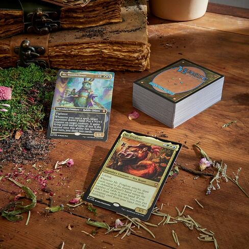 Magic: The Gathering Bloomburrow Commander Deck - Squirreled Away (مجموعة مكونة من 100 بطاقة، حزمة عينة معززة لجامع البطاقات مكونة من بطاقتين + ملحقات) in Saudi Arabia