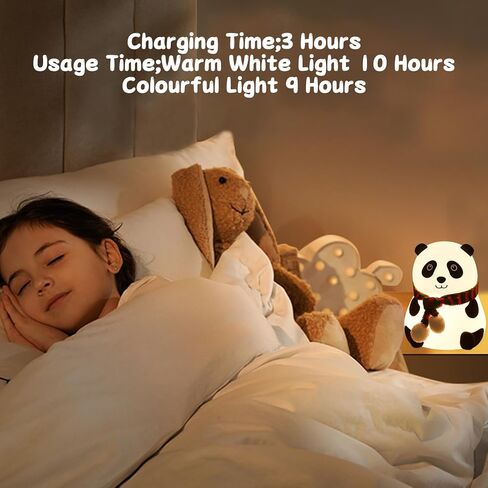 Tremdwoto Cat Night Light for Kids, Silicone Nightlight Lamp, 7 Color Changing Nursery Night Light for Kids Bedroom, Super Gift for Boys Girls Toddler Children in Saudi Arabia