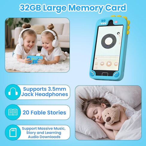 Kids Smart Phone for Girls, 4.0" Touchscreen Dual Camera Cell Phone, Toddler Preschool Learning Educational Toys Birthday Gifts for Age 3 4 5 6 Year Old, Music Player, Puzzle Games, 32GB(Pink) in Kuwait