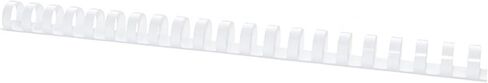 Office Products Plastic Binding Combs Pack of 100 DIN A4 14 mm (115 Pages) Binding Combs Plastic Binding Combs Plastic Binding Plastic Colour: Green in Saudi Arabia