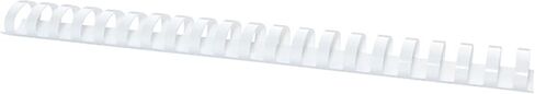 Office Products Plastic Binding Combs Pack of 100 DIN A4 14 mm (115 Pages) Binding Combs Plastic Binding Combs Plastic Binding Plastic Colour: Green in Saudi Arabia