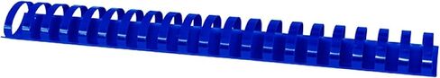 Office Products Plastic Binding Combs Pack of 100 DIN A4 14 mm (115 Pages) Binding Combs Plastic Binding Combs Plastic Binding Plastic Colour: Green in Saudi Arabia