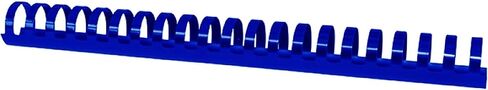 Office Products Plastic Binding Combs Pack of 100 DIN A4 14 mm (115 Pages) Binding Combs Plastic Binding Combs Plastic Binding Plastic Colour: Green in Saudi Arabia