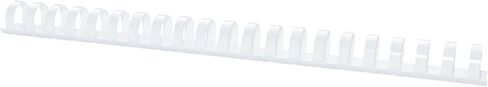 Office Products Plastic Binding Combs Pack of 100 DIN A4 14 mm (115 Pages) Binding Combs Plastic Binding Combs Plastic Binding Plastic Colour: Green in Saudi Arabia