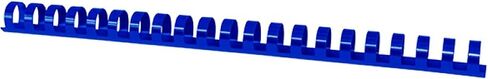 Office Products Plastic Binding Combs Pack of 100 DIN A4 14 mm (115 Pages) Binding Combs Plastic Binding Combs Plastic Binding Plastic Colour: Green in Saudi Arabia