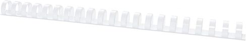 Office Products Plastic Binding Combs Pack of 100 DIN A4 14 mm (115 Pages) Binding Combs Plastic Binding Combs Plastic Binding Plastic Colour: Green in Saudi Arabia