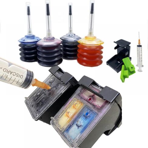 Vilaxh Ink Cartridge 304 304XL for Deskjet 3700 Series 5000 3720 3721 3723 3724 3730 3732 3752 3755 3758(Black) in Kuwait