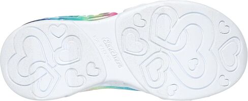 Skechers Unisex-Child Infinite Heart Lights-Eternal Shimmer Sneaker in Saudi Arabia