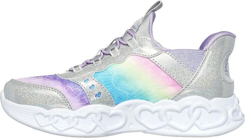 Skechers Unisex-Child Infinite Heart Lights-Eternal Shimmer Sneaker in Saudi Arabia