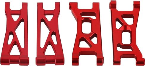 Aluminum Front & Rear Suspension Arms for 1/24 Buggy Losi Micro-B Metal Upgrade Parts (red) in Saudi Arabia