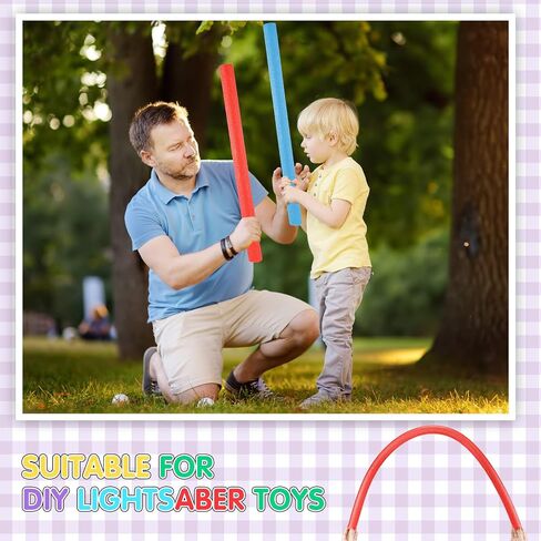 Kathfly 10 PCS Solid Pool Noodles 1.5 × 35 بوصة من الرغوة المعكرونة أنبوب مستديرة لمشاريع السباحة العائمة (أسود) in Saudi Arabia
