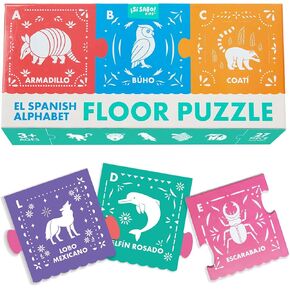 El Spanish Alphabet Jumbo Floor Puzzle, Sí Sabo Kids