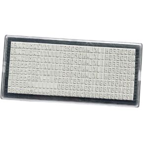 Inking Stamp Kit for Business Name and Address Customization, 4mm