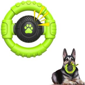 Dog Toys for Aggressive Chewers Large Medium Small Breed Indestructible Durable Tough Squeaky Dog Chew Toys to Keep Them Busy Nylon Rubber Interactive Dog Toys