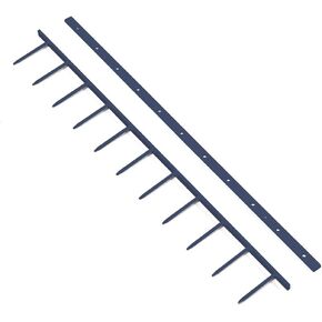 TruBind 11-Inch Long x 1-Inch Wide Velobind Binding Spines - VBH1101-11 Pins Per Spine - Compatible with Velobind Binding Machines - 100 per Box