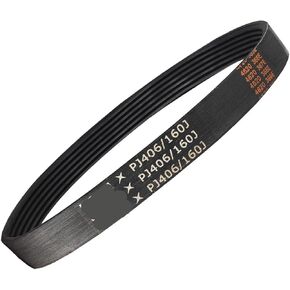 For VEGA V-Belt PJ406 160J 4/5/6/7 Ribs For DIYModel Motor Belt Parts(1Piece 5Ribs)