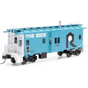 Athearn HO Bay Window Caboose Rock #17201 ATH90327 HO Rolling Stock