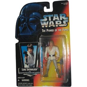Luke Skywalker with Grappling-Hook Blaster and Lightsaber Action Figure