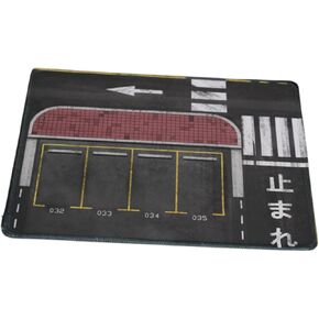 1/64 Parking Lot Display Mouse Pad Non Slip Car Garage for Model Showcase, 30x25cm