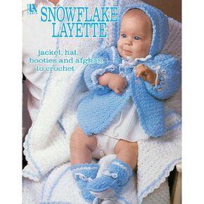 Leisure Arts Snowfall Layette Crochet Book, Crochet Book, Pattern Books, Books Patterns, Patterns, Stitch Patterns for Beginners