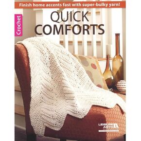 LEISURE ARTS Quick Comforts Crochet Book