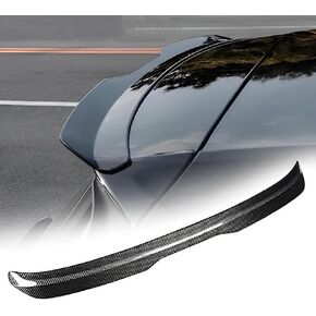 Car Rear Spoiler for Lexus RC/RC F/LFA/LC/SC | Coupé/Cabriolet Convertible, Rear Boot Spoiler Trunk Spoiler Bumper Lip Splitter Wing Roof Spoiler Accessories,A-Black